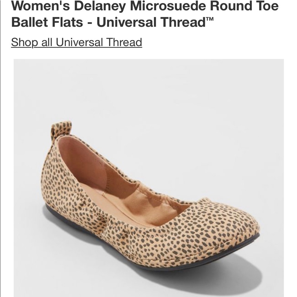Target Leopard Flats